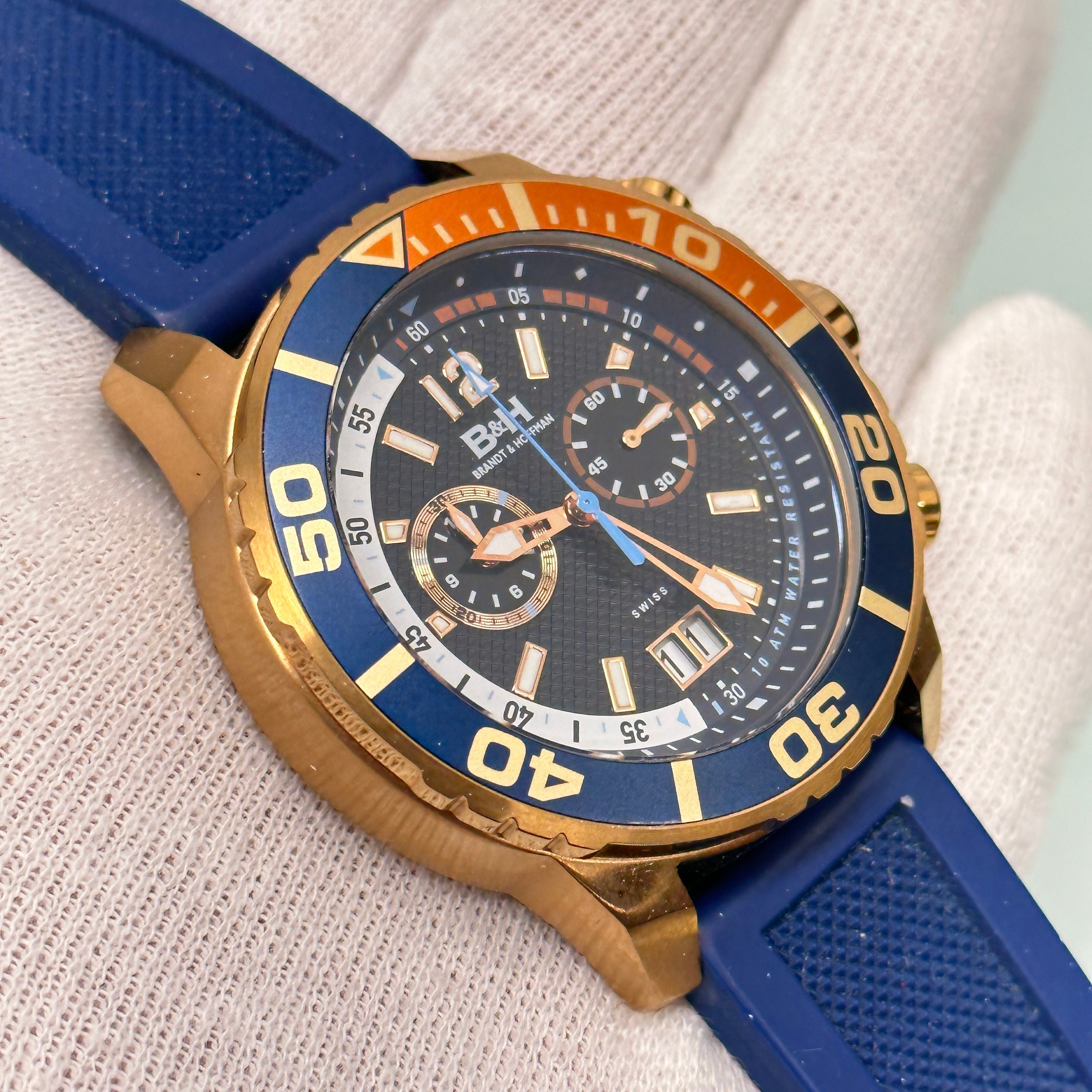 Brandt & hoffman bayliss mens chronograph watch hotsell