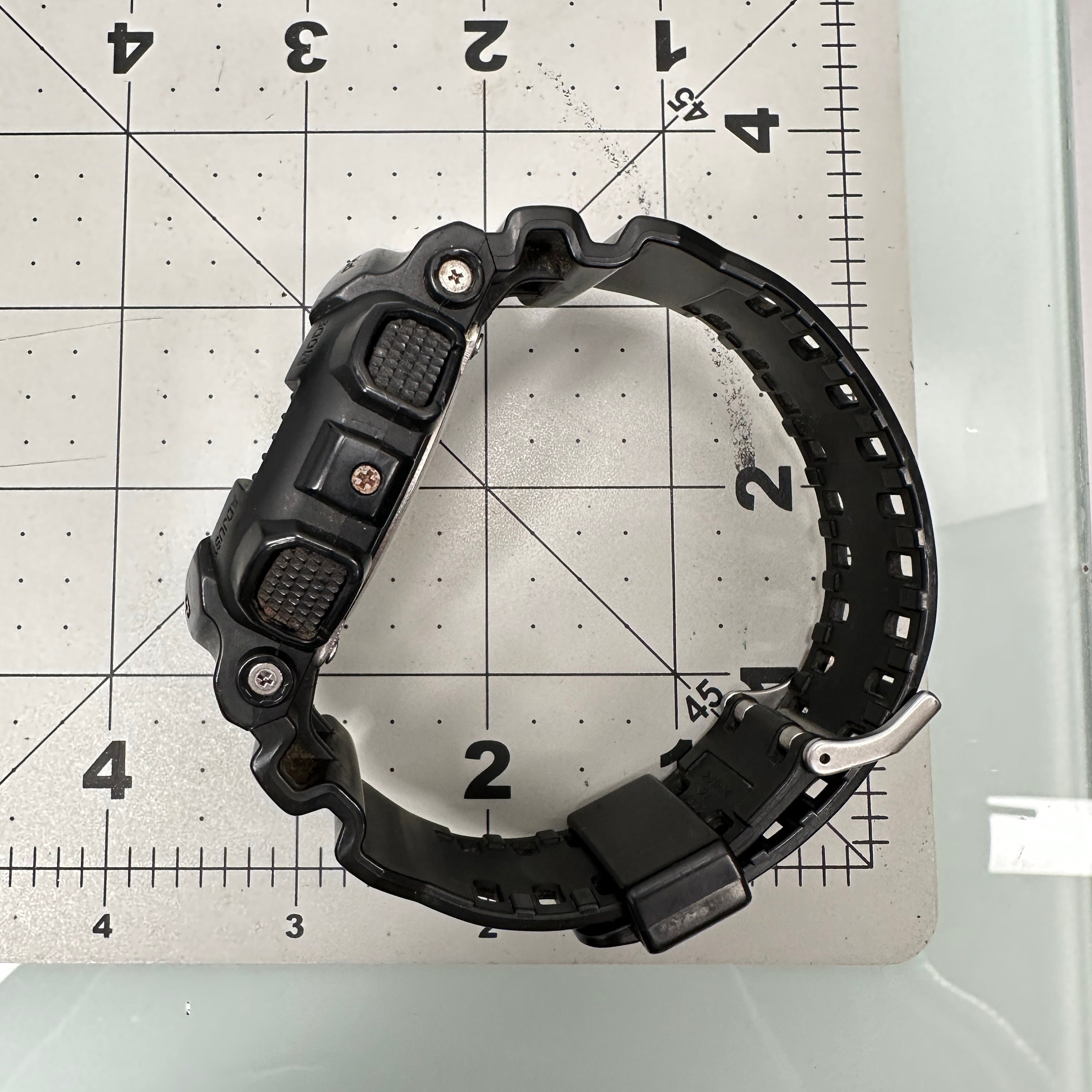 Casio G Shock - Digital -200M Wr- Black With Tin - Etsy