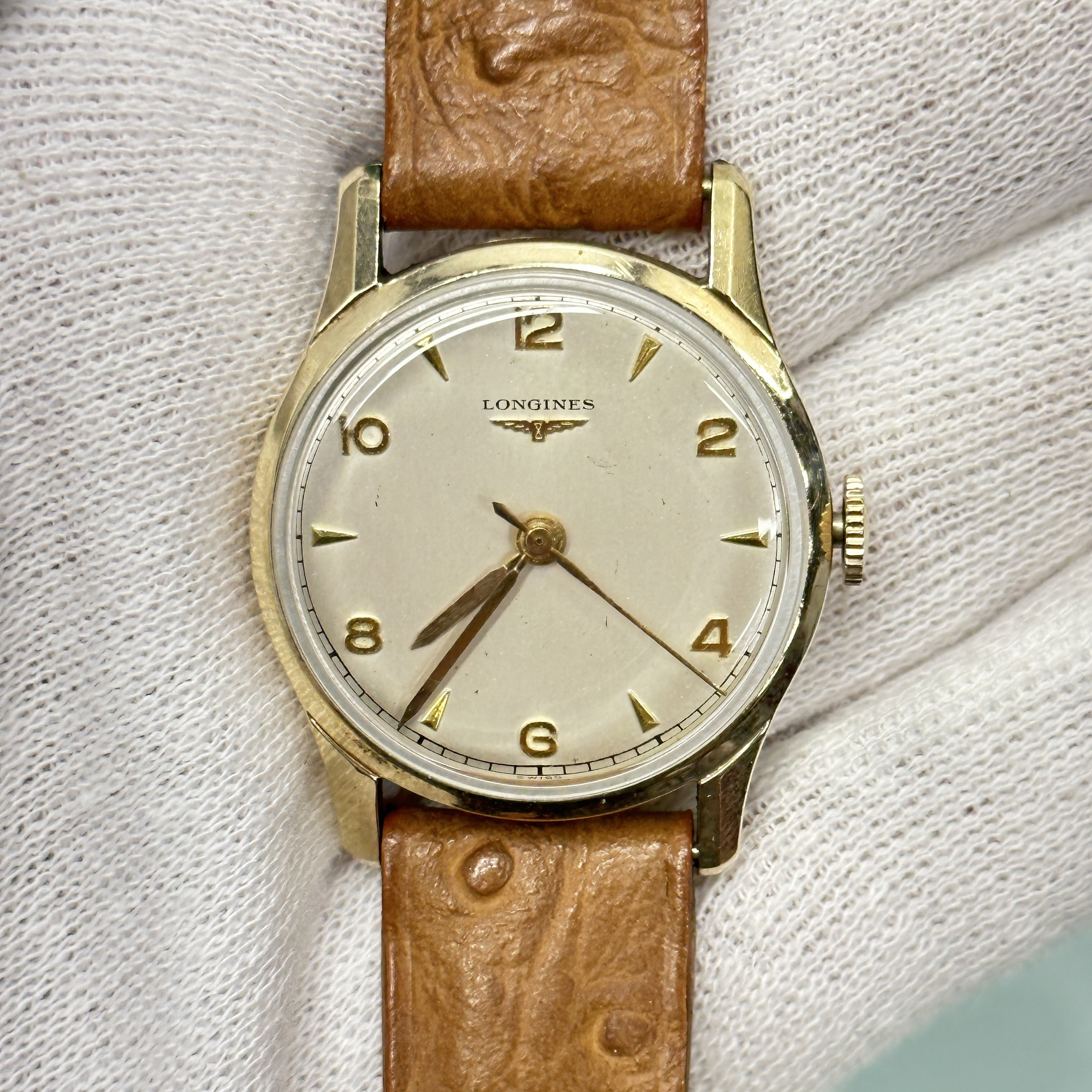 Longines wind store up watch