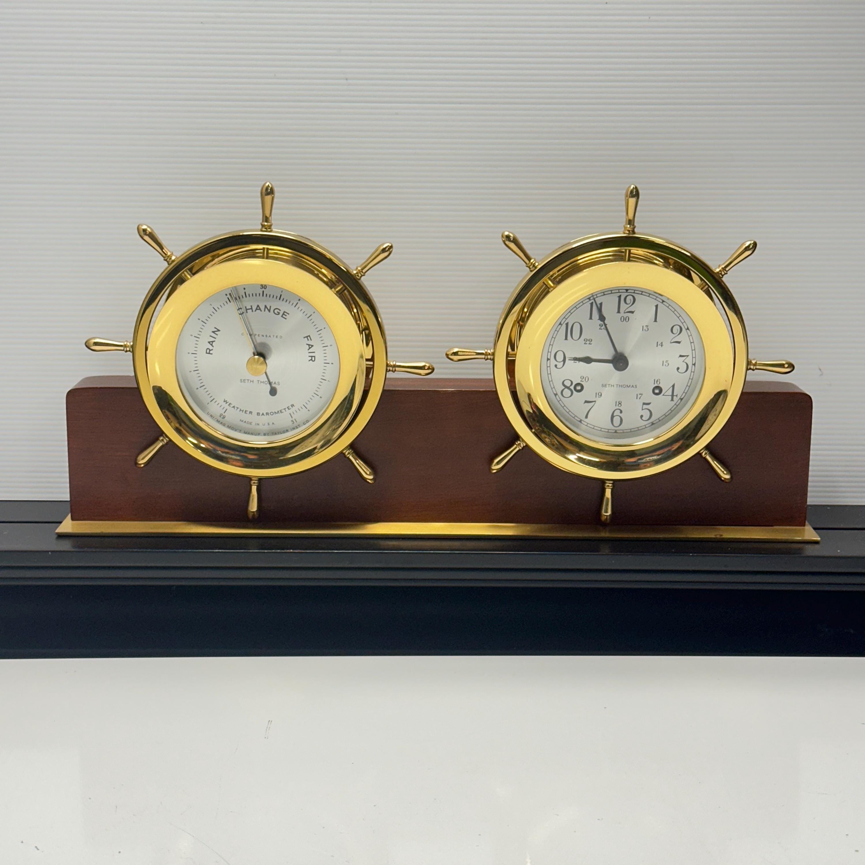 Seth Thomas Ships Clock - Etsy