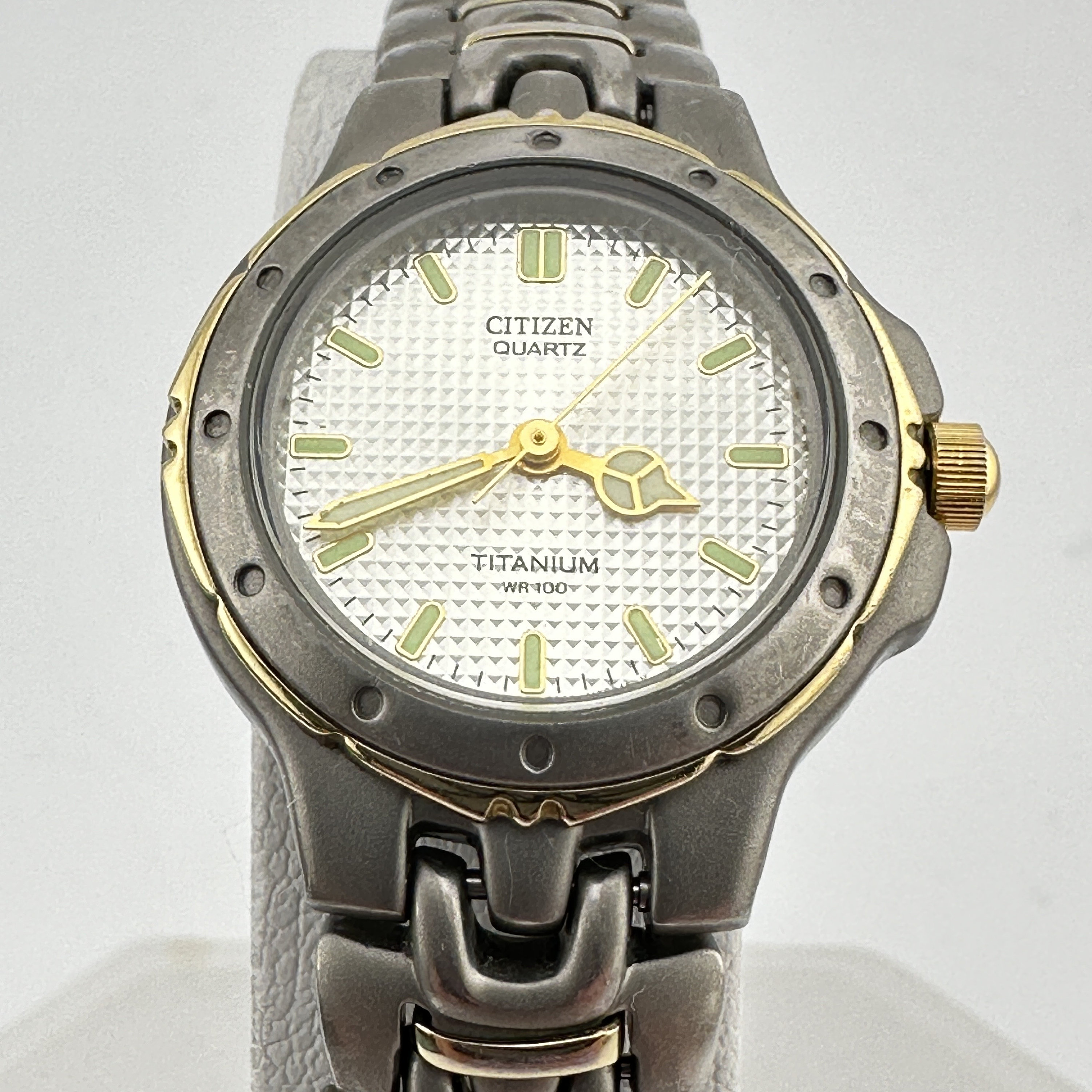 Vintage 1982 SEIKO DOLCE 9521-5000 Gold Square Tank Men