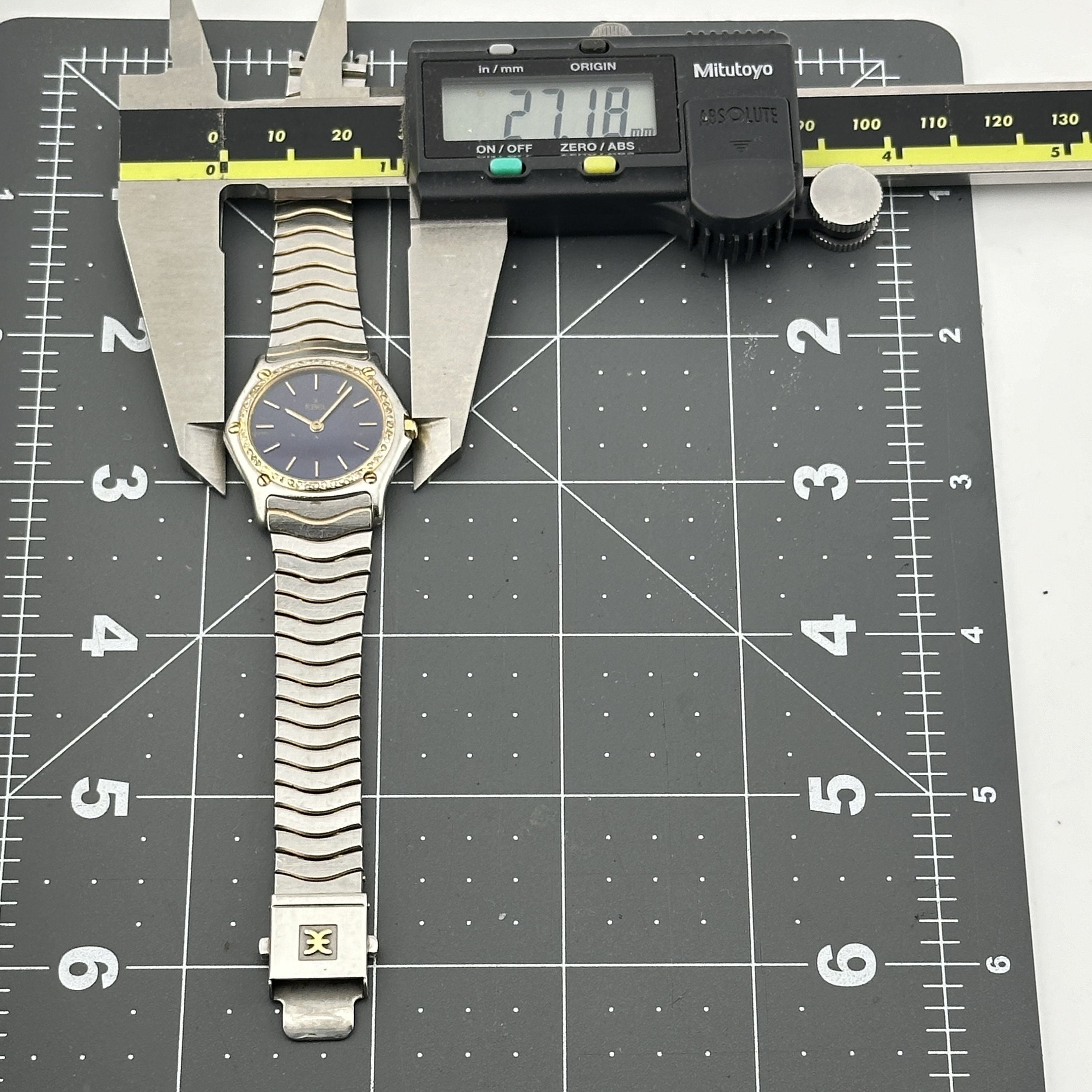 Ebel Classic Wave Sport 18k Gold and Diamond 27mm Ladies Watch - Etsy