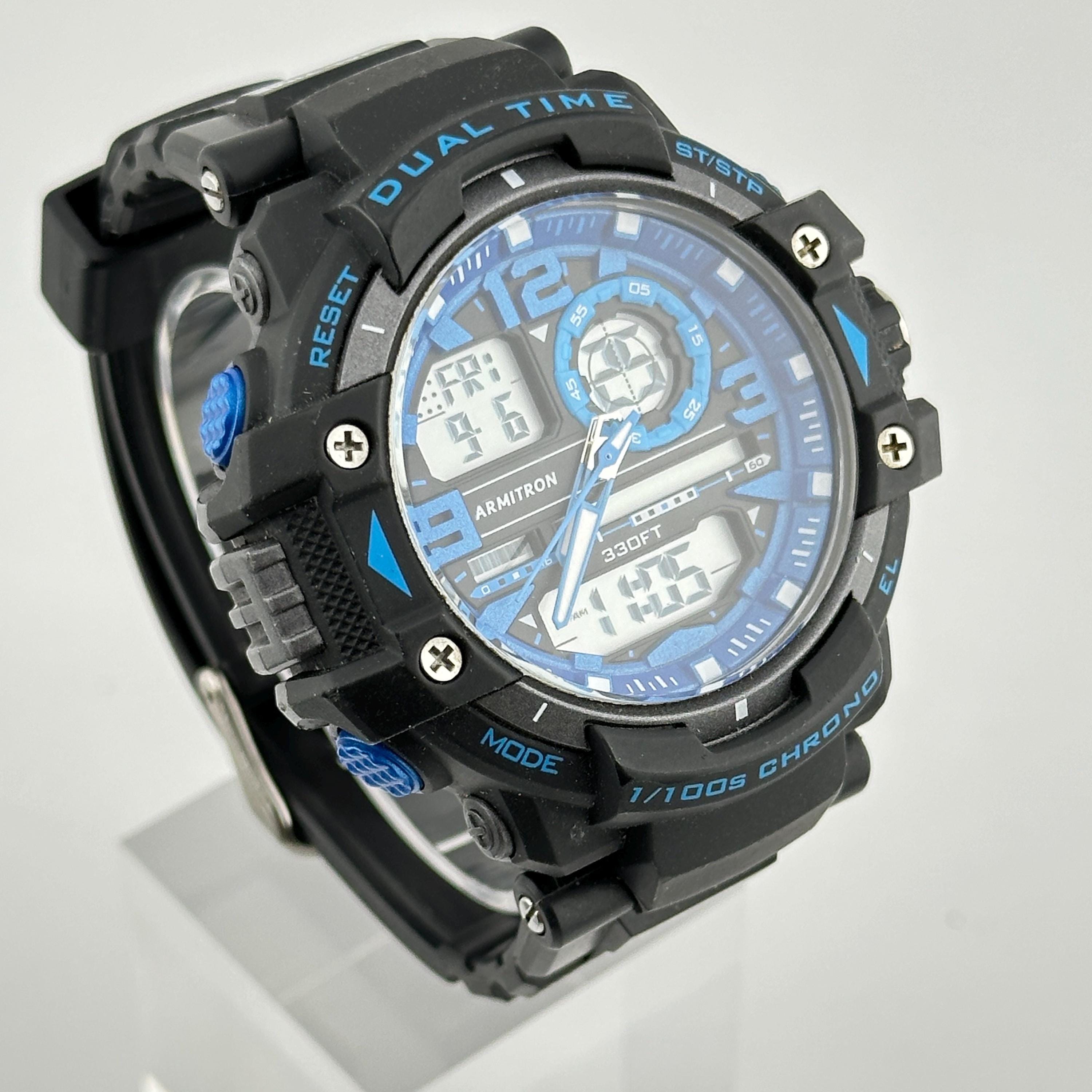 Armitron Pro Sport Dual Time Analog/digital Chronograph 52mm 