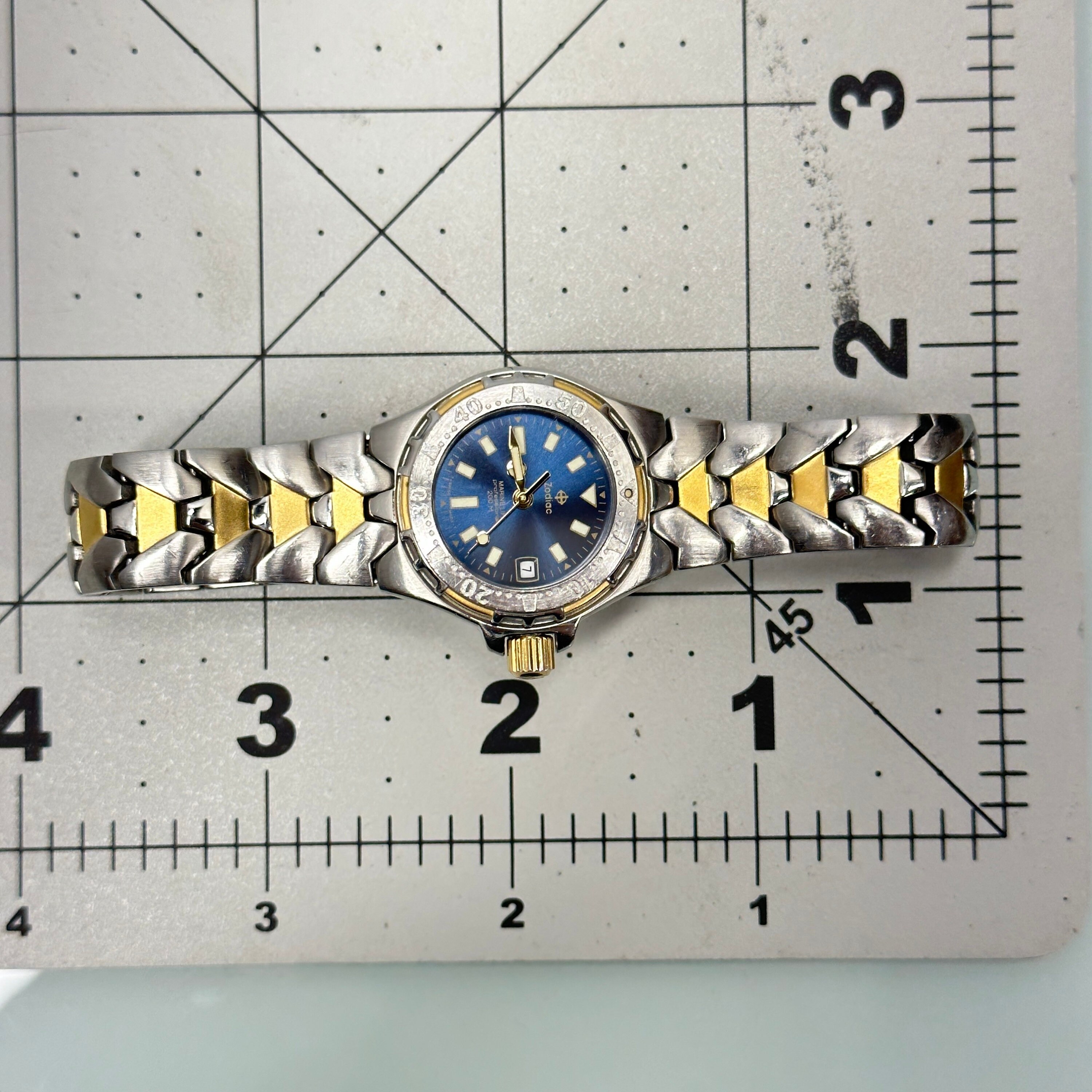 Zodiac Marine Life Professional 200m Stainless Steel and