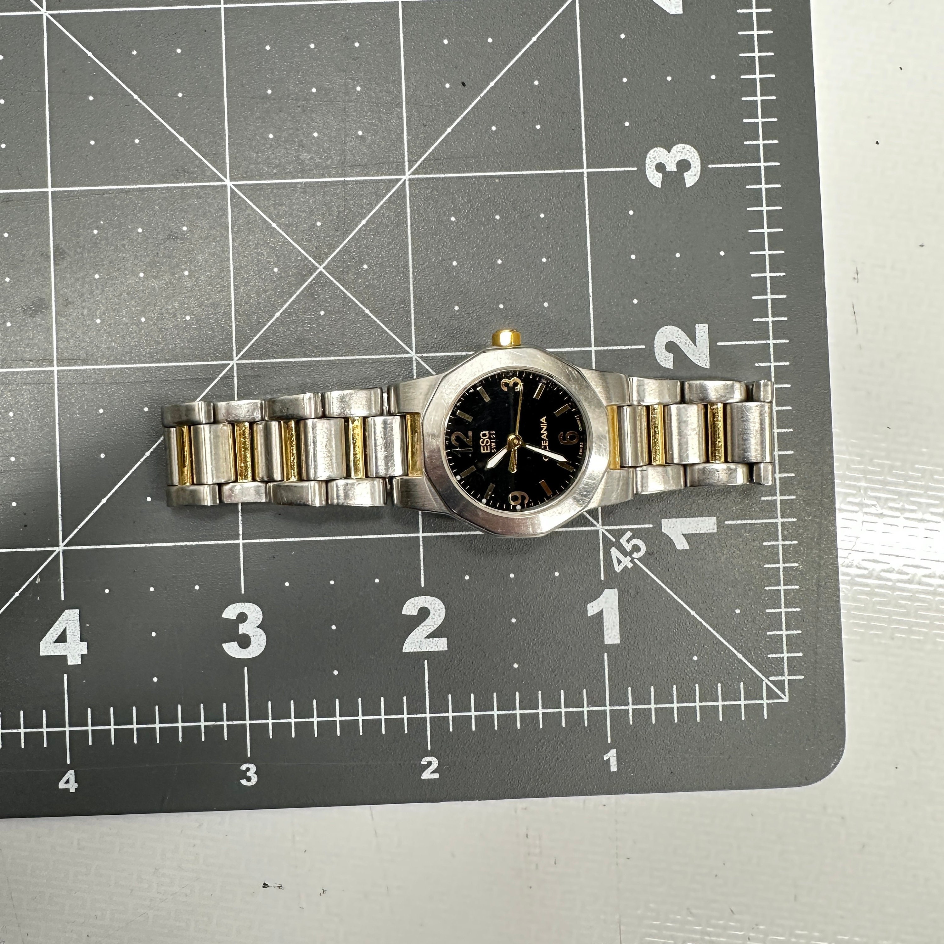 Esq Swiss Oceana Women’s Wrist Watch ESQ Swiss Gold Plated Ladies Watch - Etsy main image 3