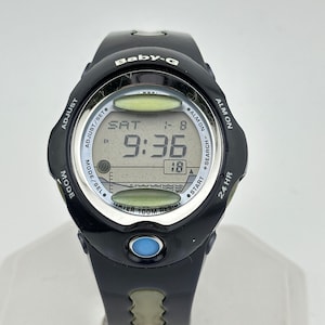 Casio Baby-G G-Shock - Clear and Navy Blue 42mm Quartz Tide  Watch