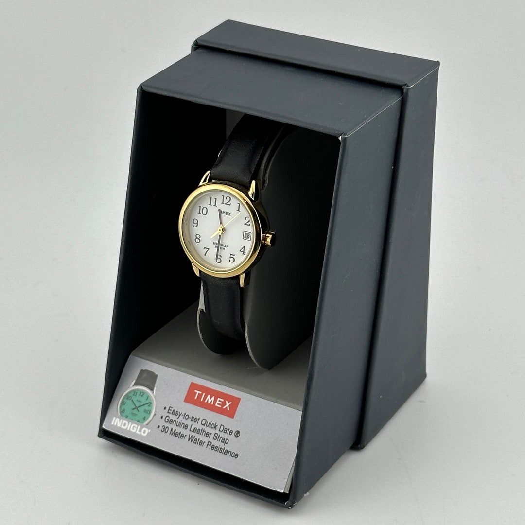 Timex Easy Reader Indiglo 25mm Bracelet Ladies Watch Etsy