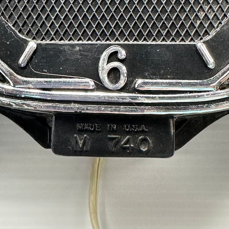 Mastercrafters Model 740 antique Car Wall Clock Etsy