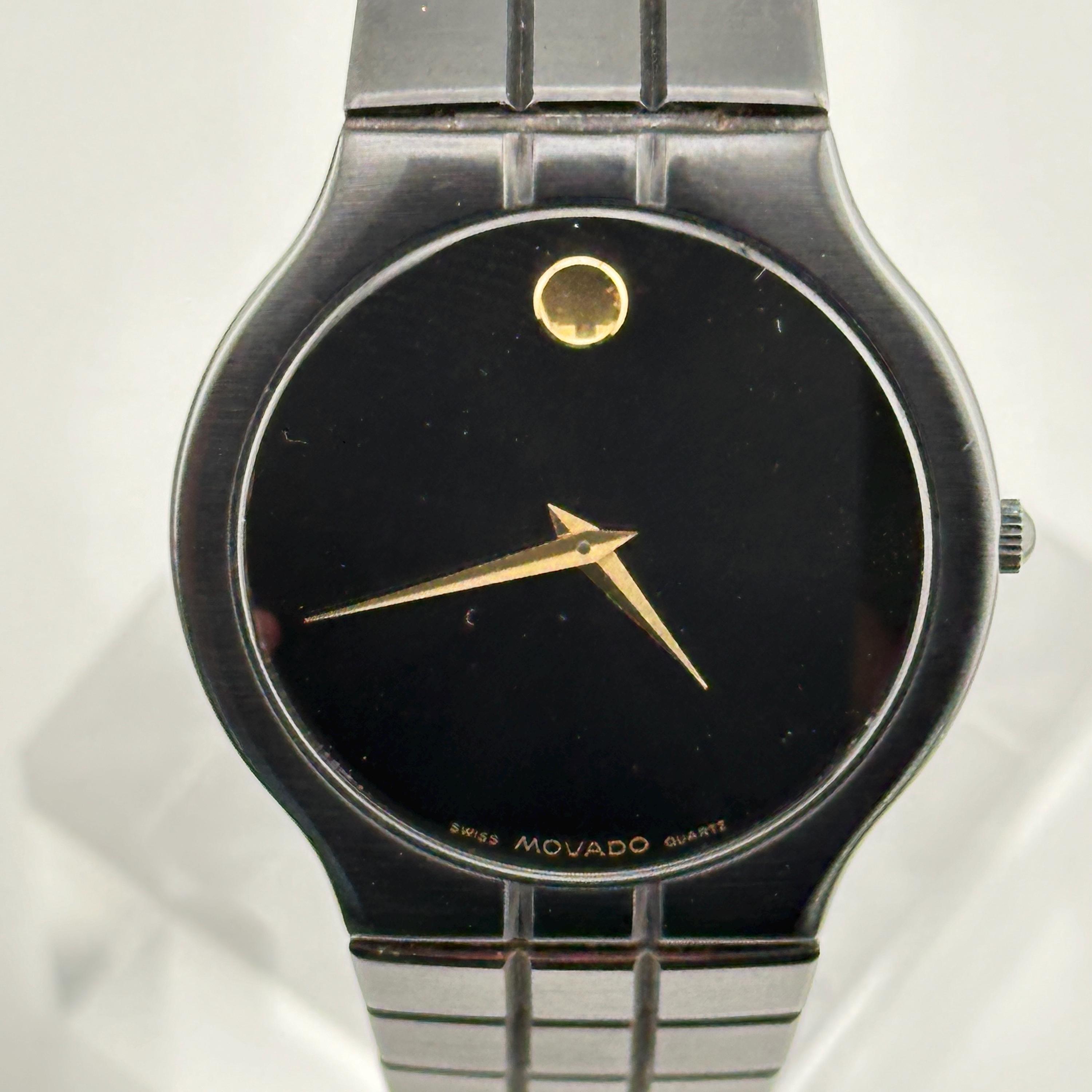 Movado Black PVD Coated 