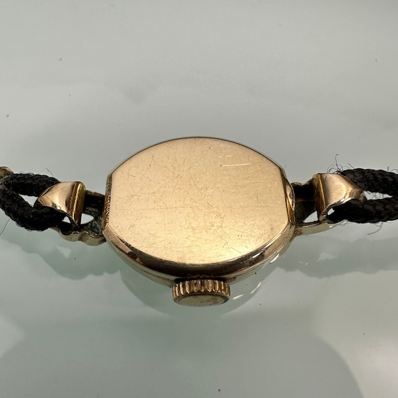 Vintage Longines 14k Solid Gold Watch - image 4