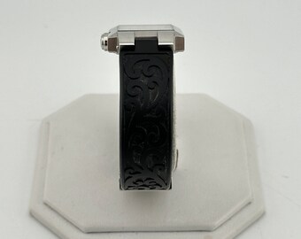 Lois Hill Sterling Silver Dial Quartz Ladies 25mm Tank Style  display picture 1