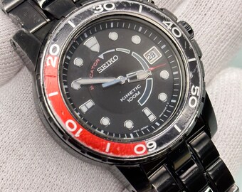 Seiko kinetic water resistant 100m clearance