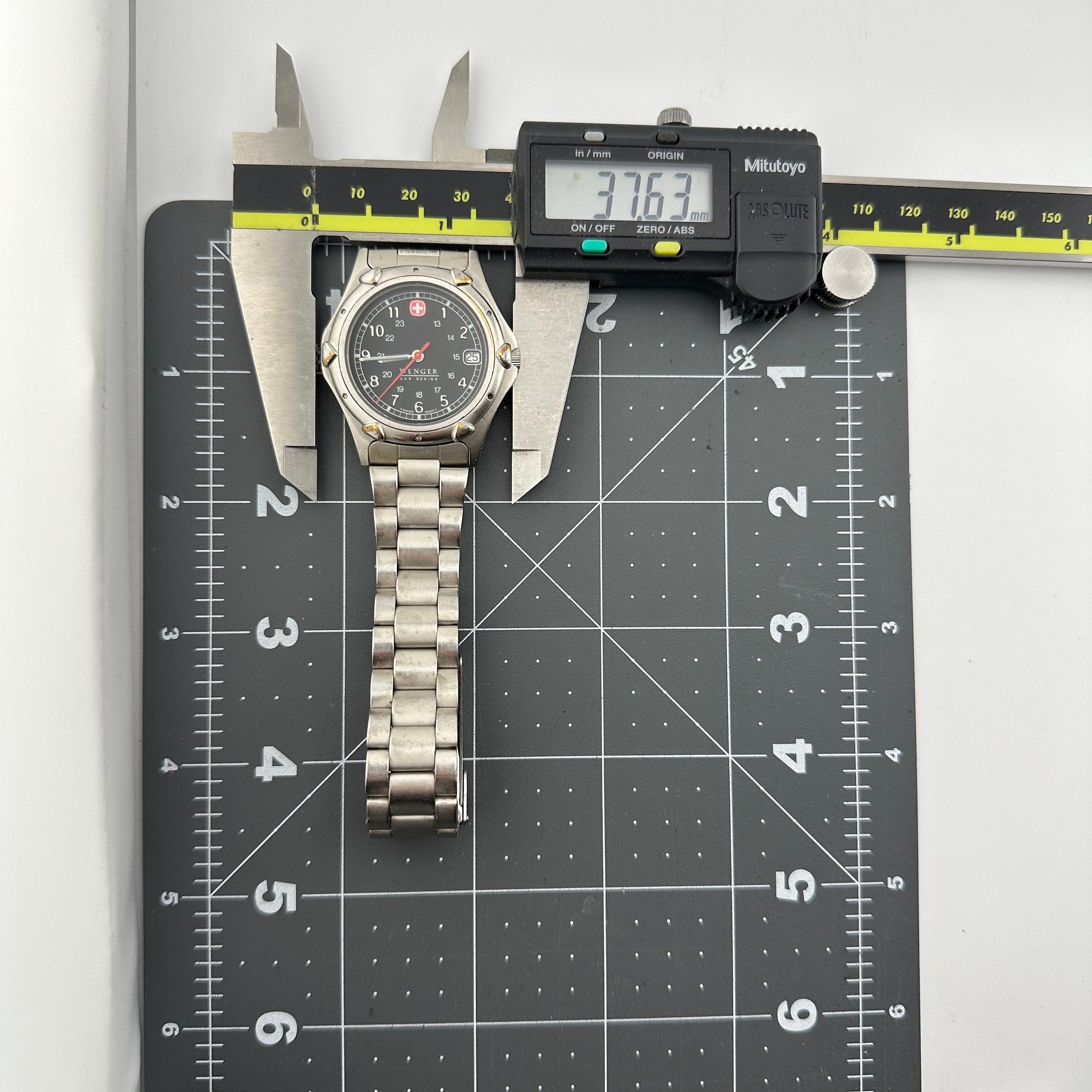 Wenger SAK Design Black Dial Swiss Military Watch - Etsy