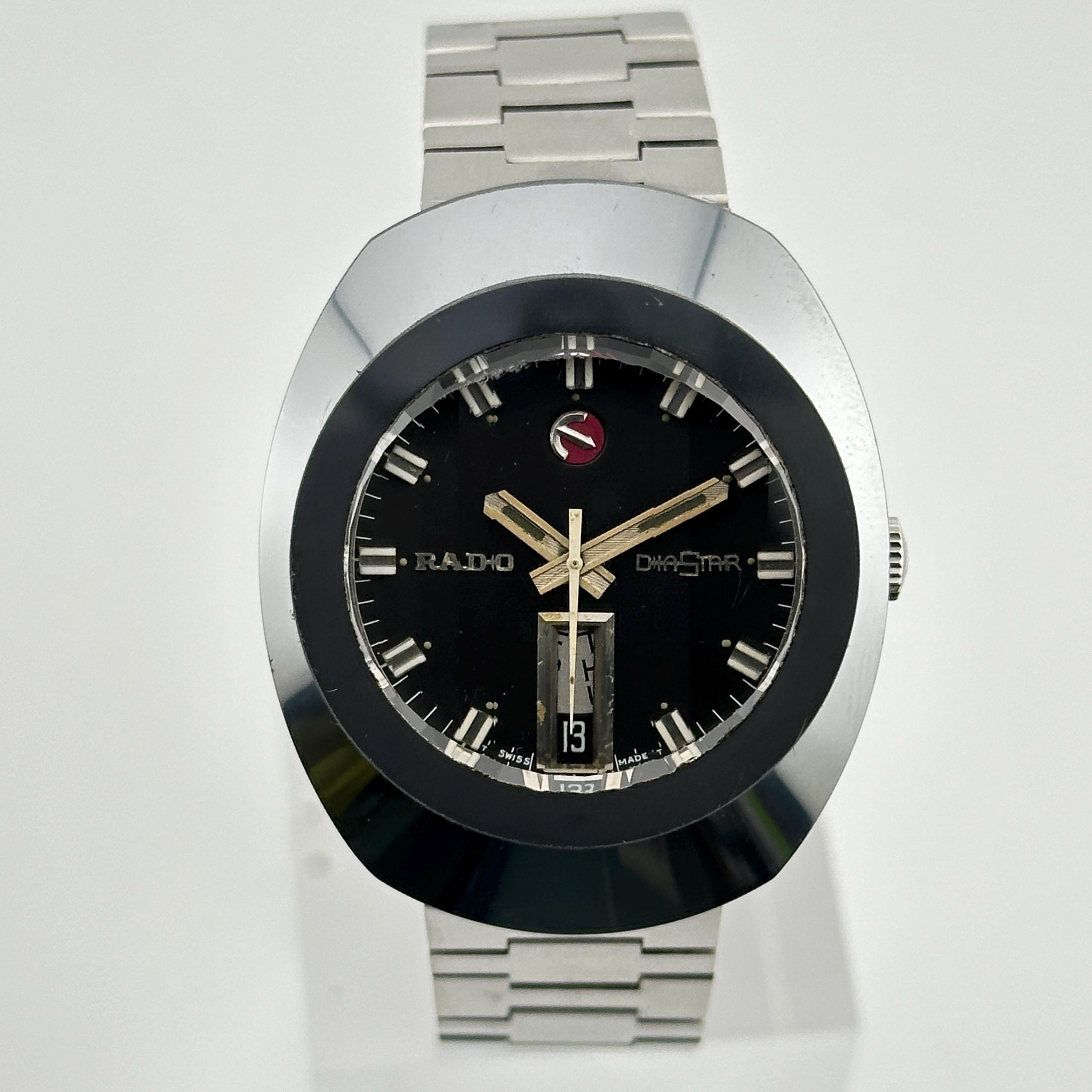 RADO Diastar Tungsten Automatic 35mm Mens Swiss Watch Etsy
