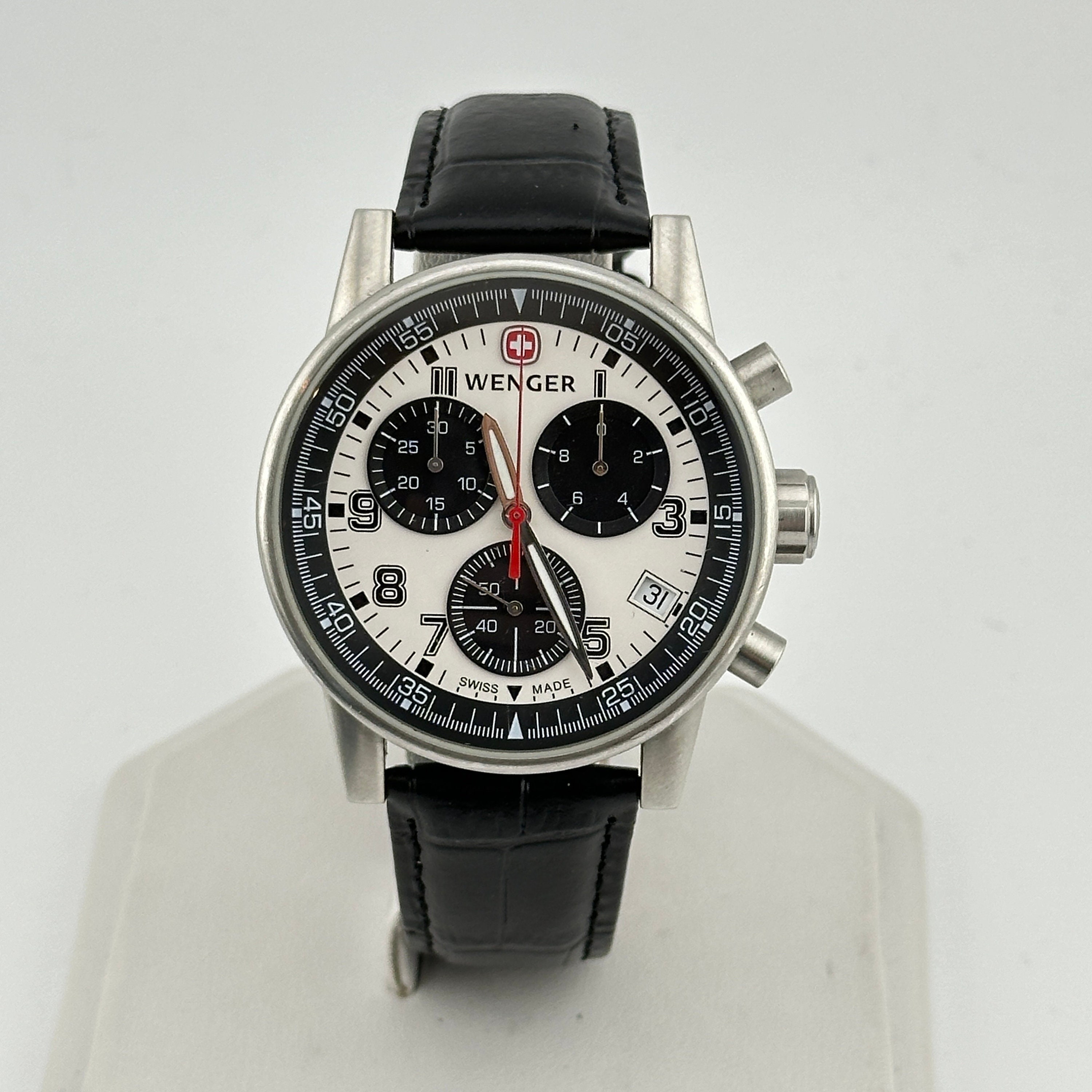 Wenger Swiss Army Commando Panda Chronograph 42mm Men's Watch - Etsy