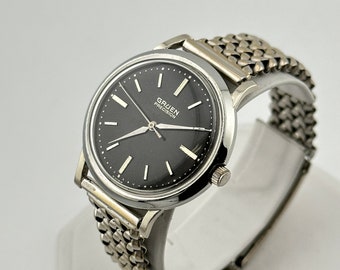 Gruen Precision Swiss Gentleman’s Vintage Watch with 17 Jewels c.1960
