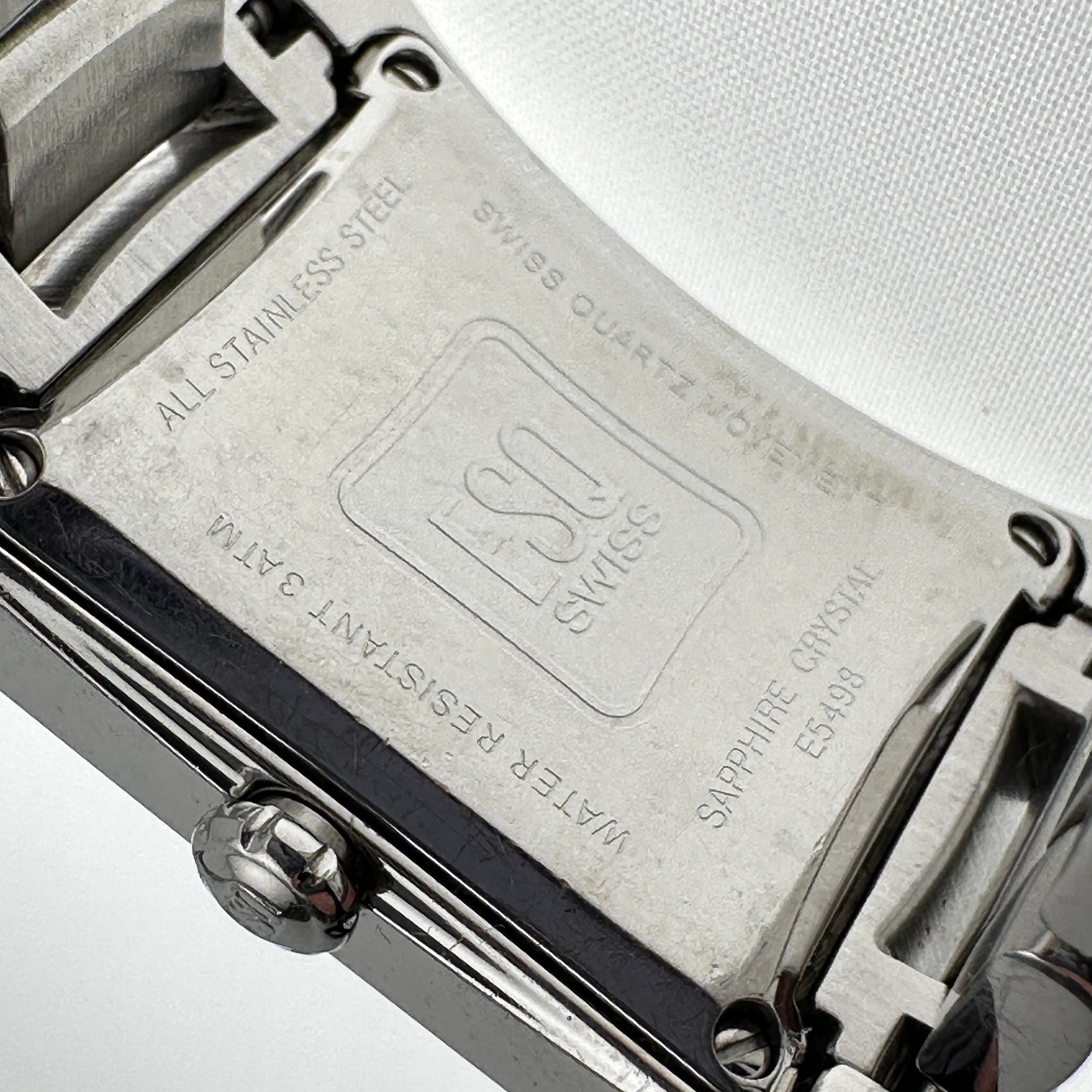 Vintage ESQ Verona Tank Diamond Swiss Quartz Movement 24mm  display picture 2