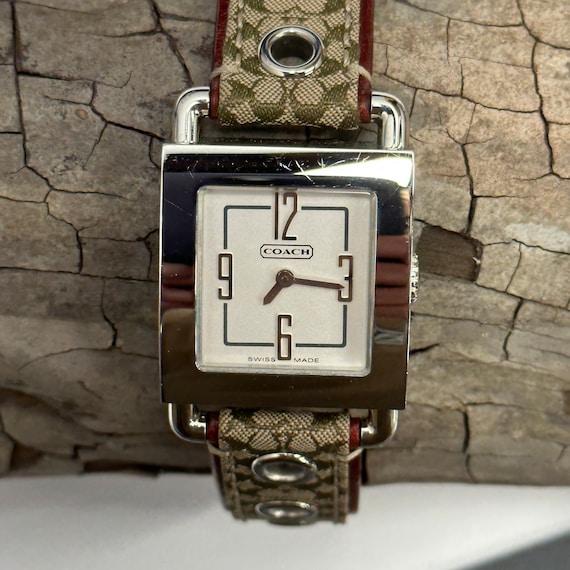 Coach tank watch ヴィンテージ稼動品 coach tank ヴィンテージ 稼働品 美品 - メルカリ
