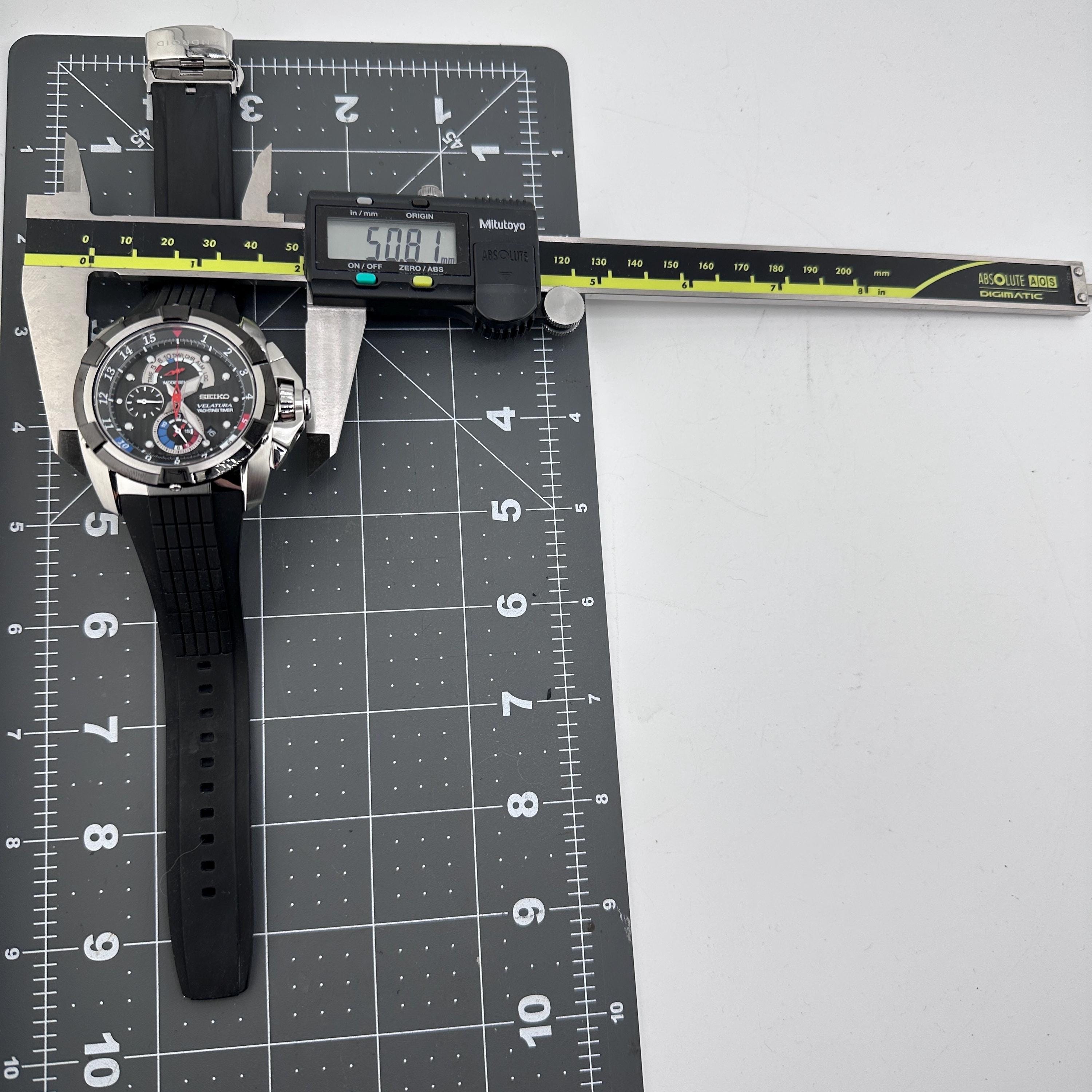 Seiko Velatura Yachting Timer SPC007 Mens 50mm Quartz