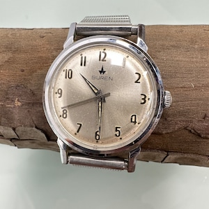Vintage BUREN Swiss 25 Jewel Automatic wristwatch c. 1950