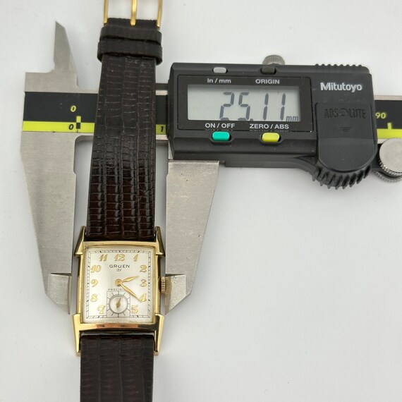 Montre Vintage Gruen Precision 10K RGP 17J 202-268A - à Réparer, Remontage Probable