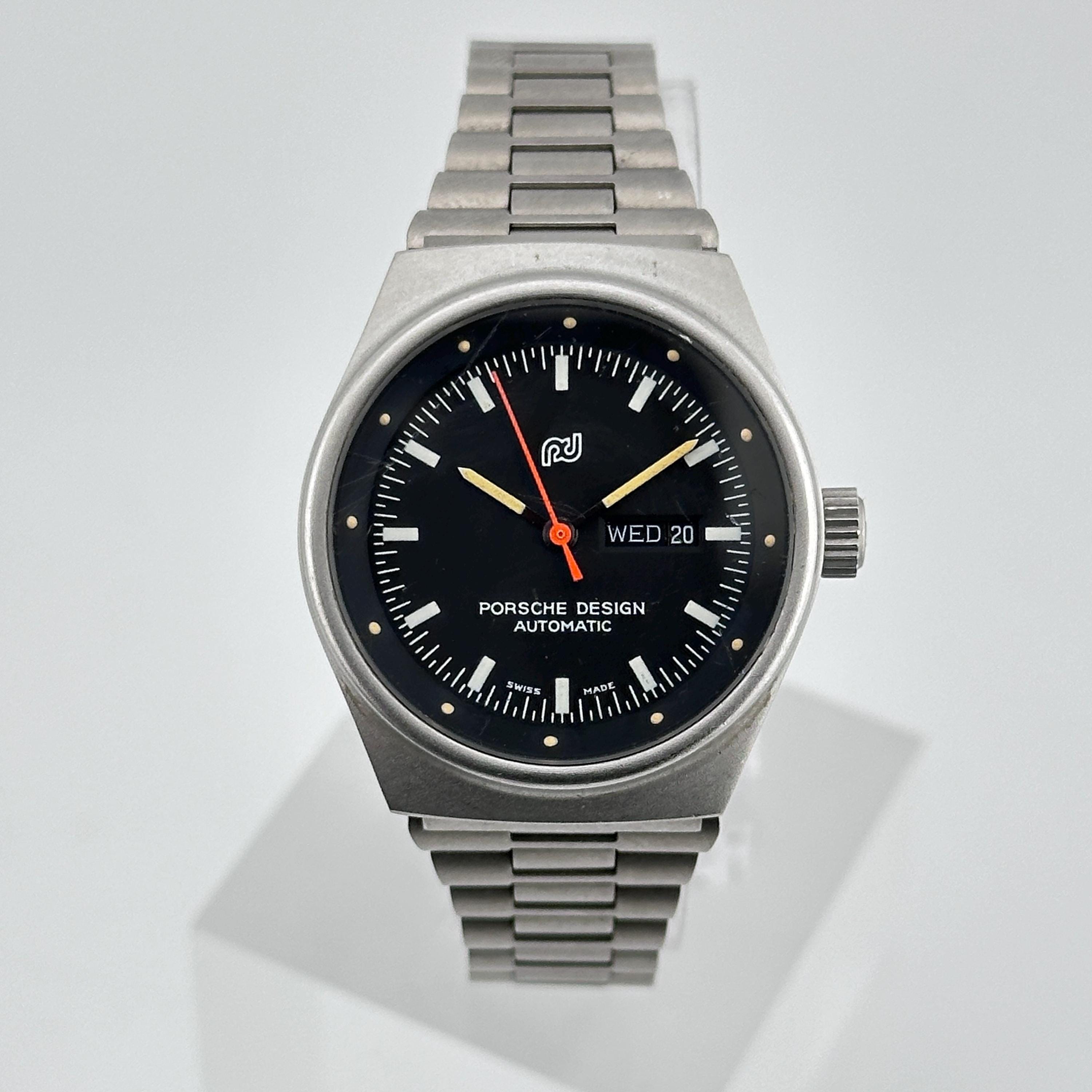 Porshe Design腕時計レディース Pre-owned Porsche Design Ladies Quartz Watch With Leather