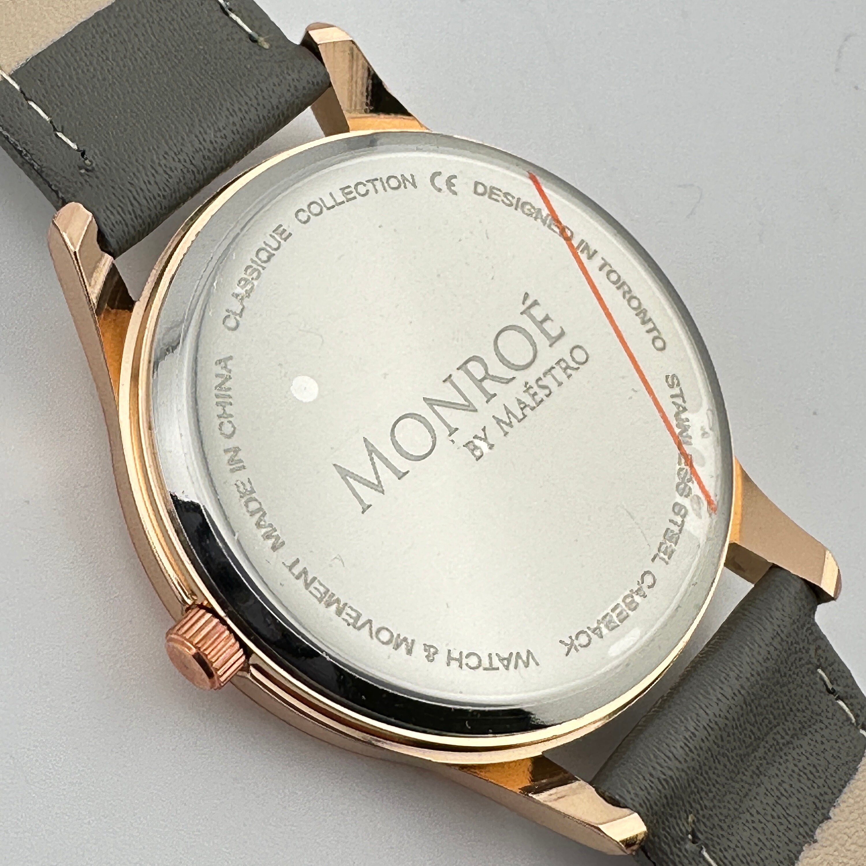 Monroe Rose Gold Watch in Stainless Steel Hybrid Smartwatch HR Monroe Rose Stainless Steel FTW7039 main image 2