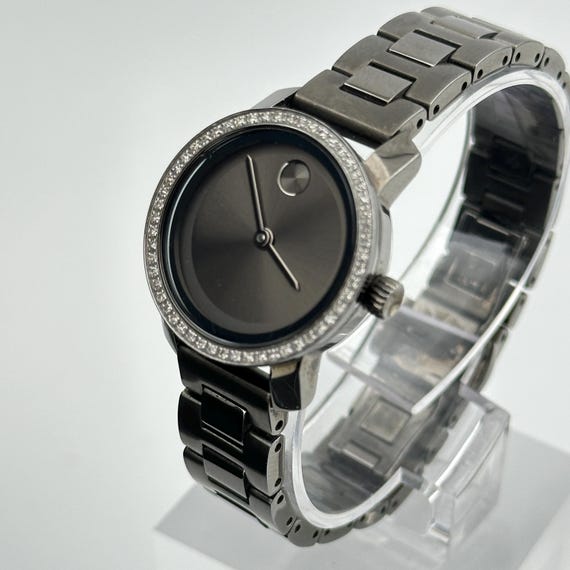 Movado BOLD Ladies 25mm Diamond Watch - Etsy display picture 3