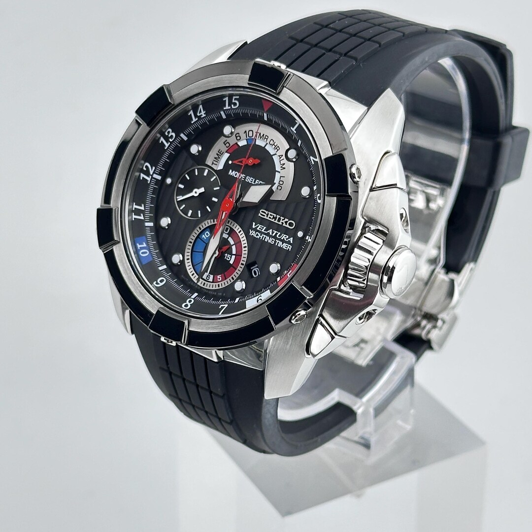 SEIKO VELATURA YACHTING TIMER 200M Mens Watch 7T84 0AD0 (S5