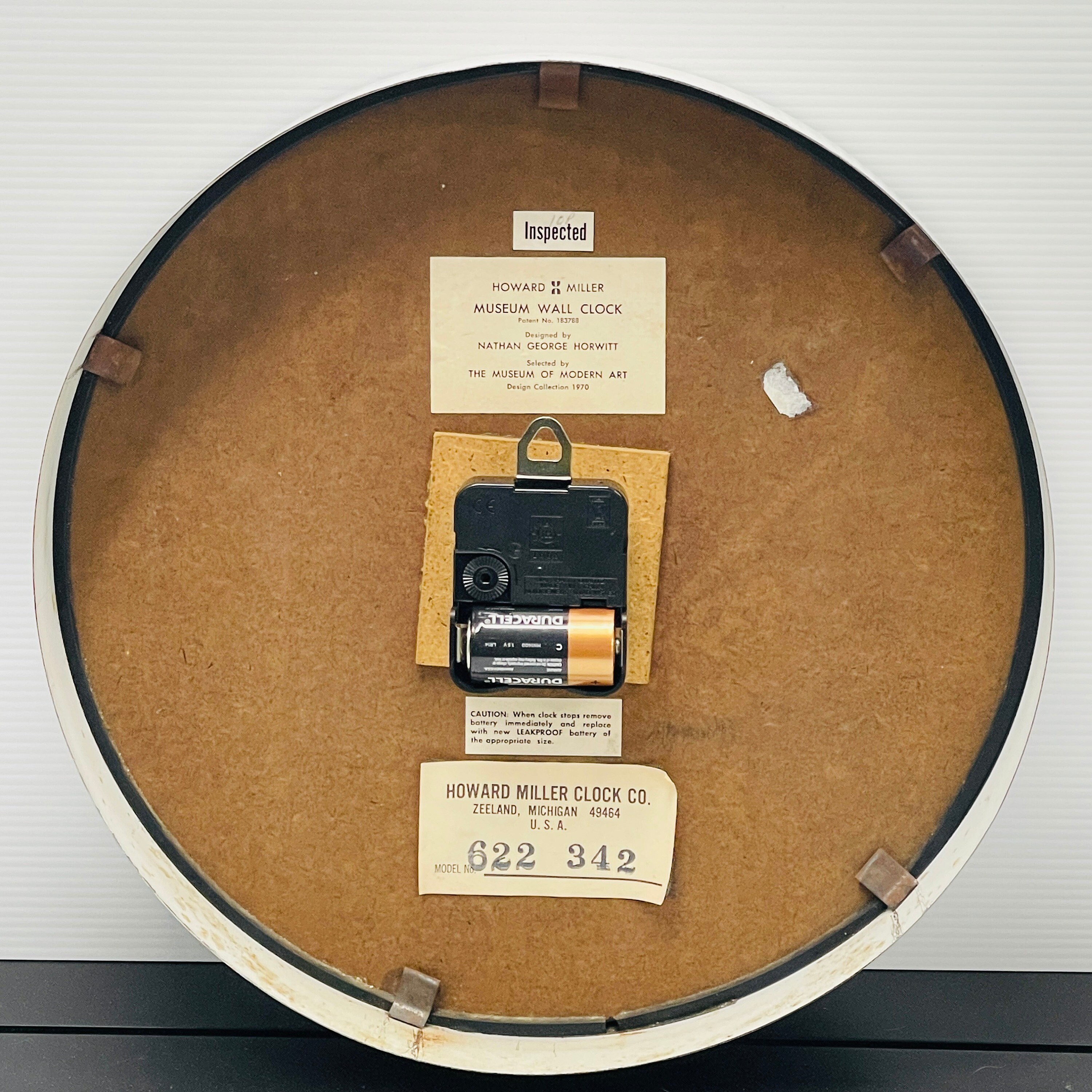 Howard Miller Museum Wall Clock by Nathan George Horwitt - Etsy Howard Miller Museum Wall Clock by Nathan George Horwitt - Etsy