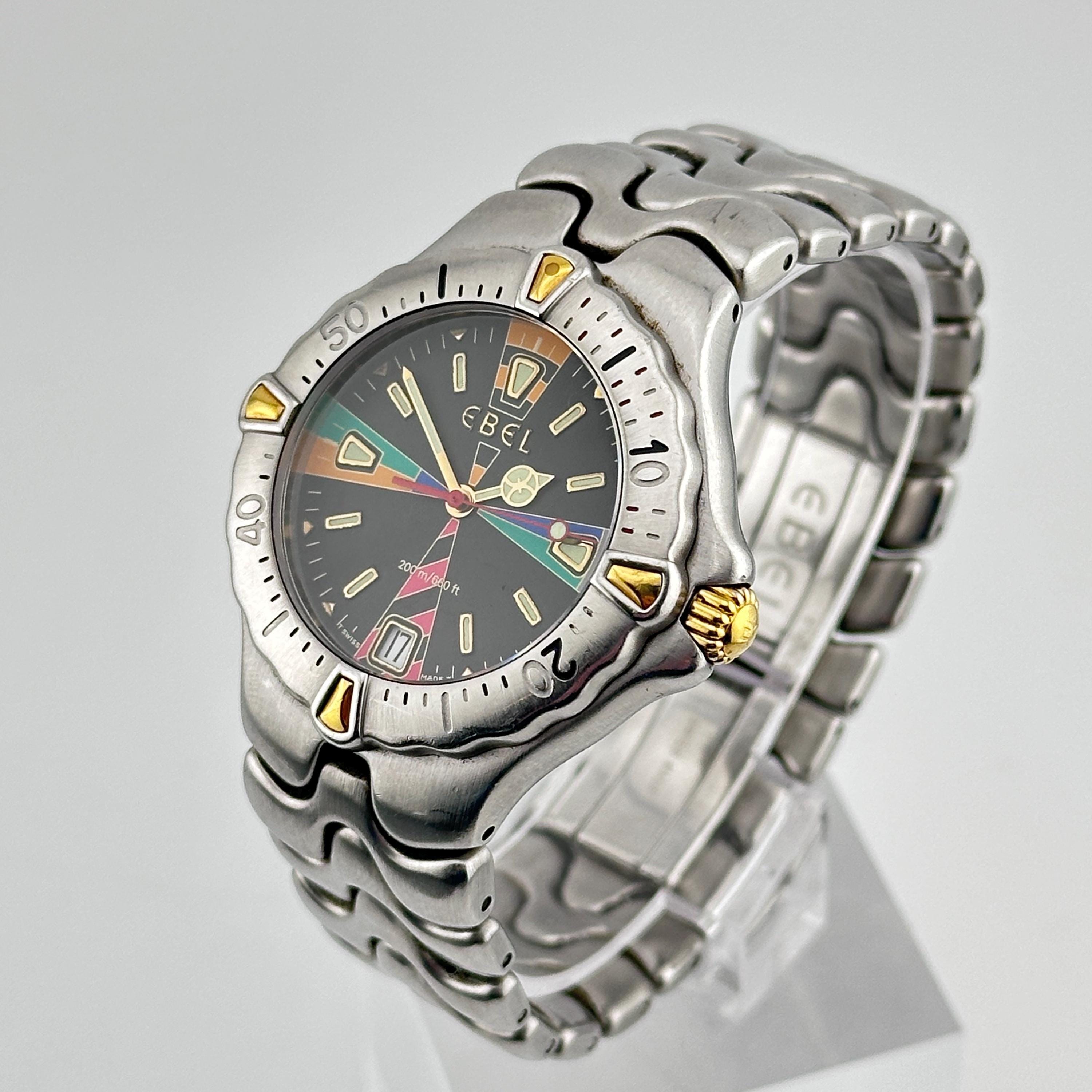 Ebel Sportwave Regatta Stainless Steel Men display picture 1