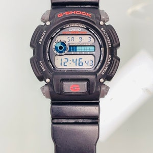Casio G Shock - Digital -200M Wr- Red Accents