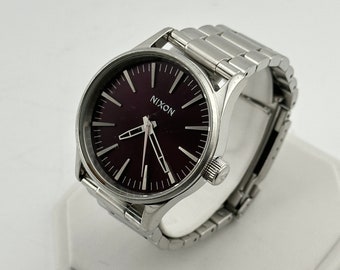 Nixon “The Sentry” Stainless Steel 38mm Watch