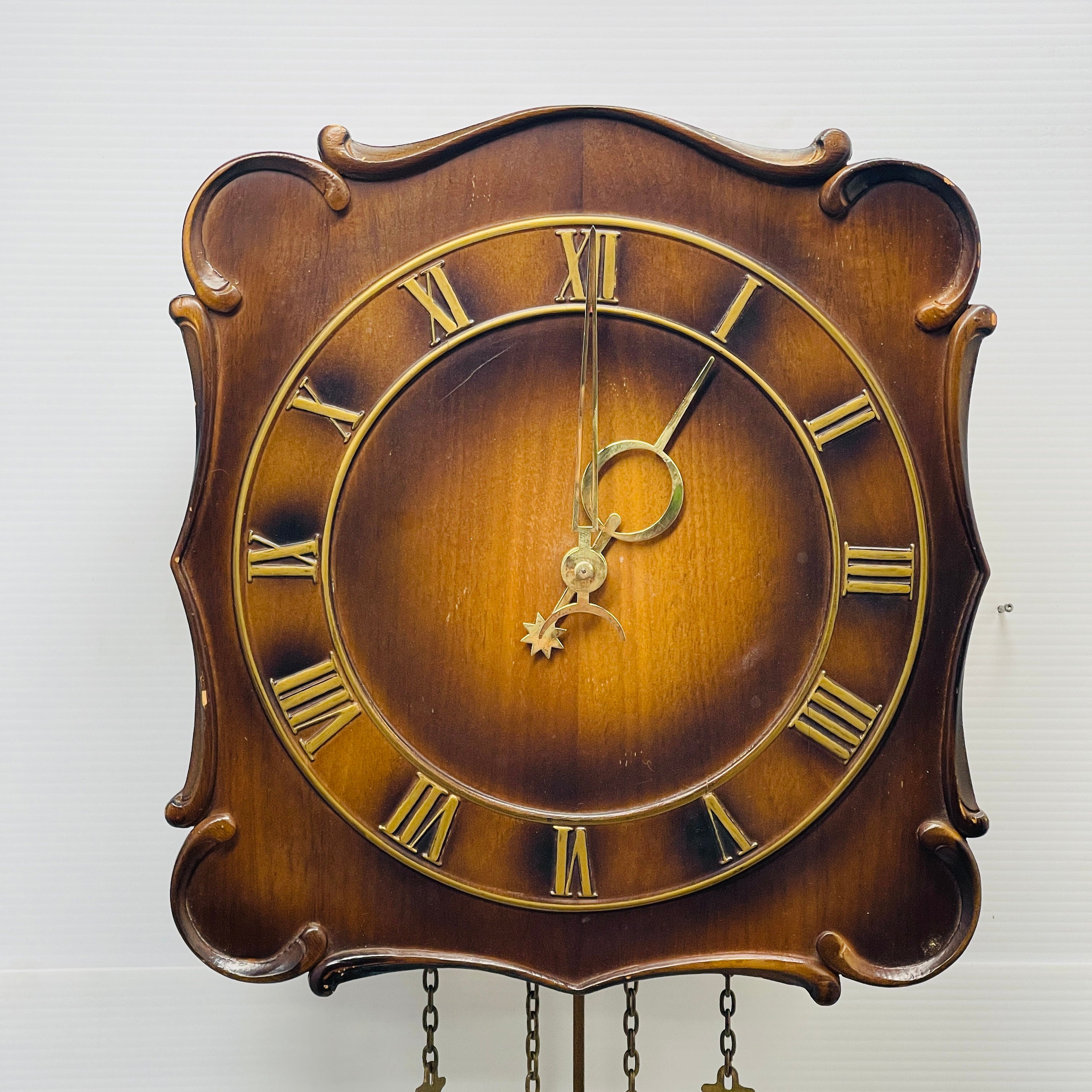 Demmler West German Bavarian Shield Wall Clock Made March 17 Etsy