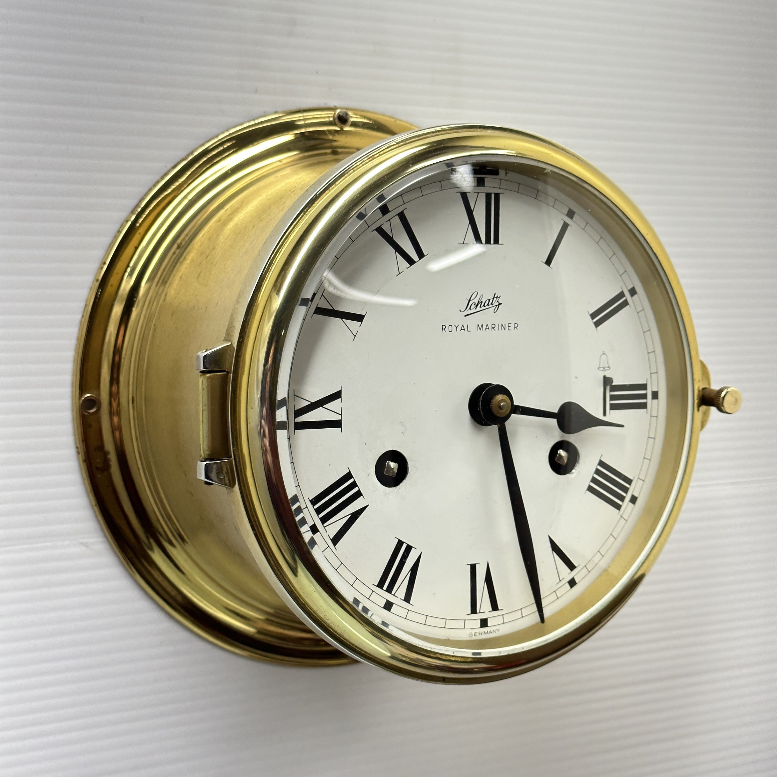 Vintage Schatz Royal Mariner Ships Bell Clock - Etsy