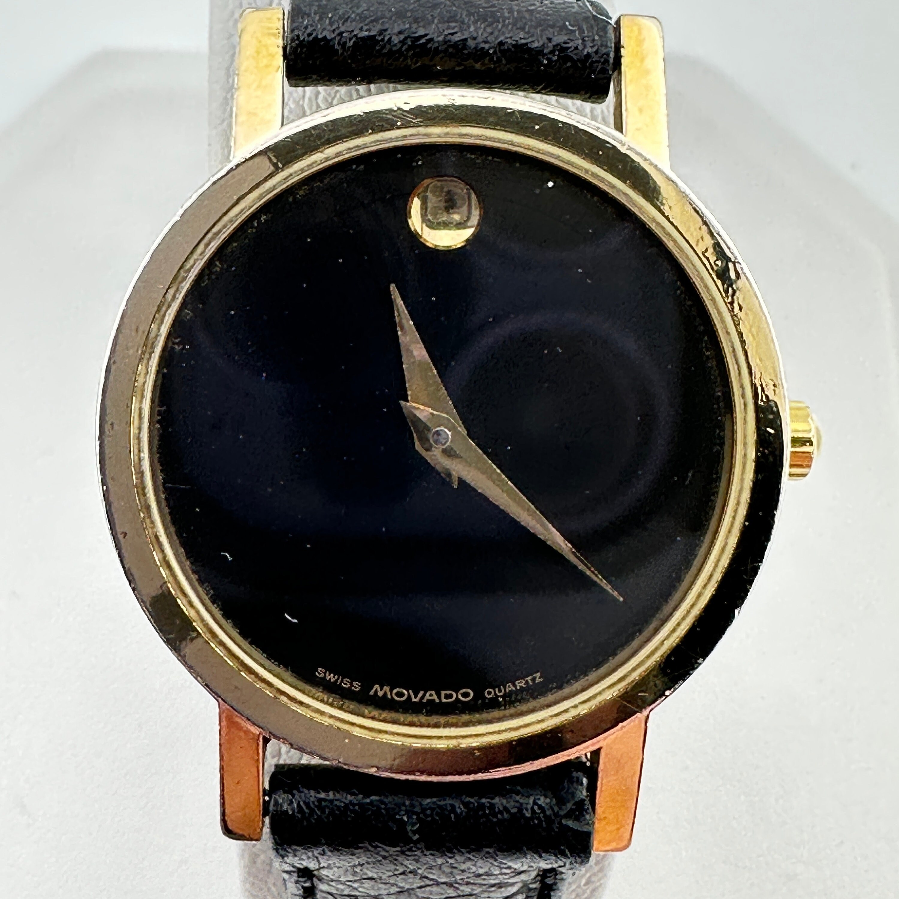 Super Rare Movado Museum Ladies Watch Movado Museum Classic Stainless Steel Blue Dial Watch  main image 4