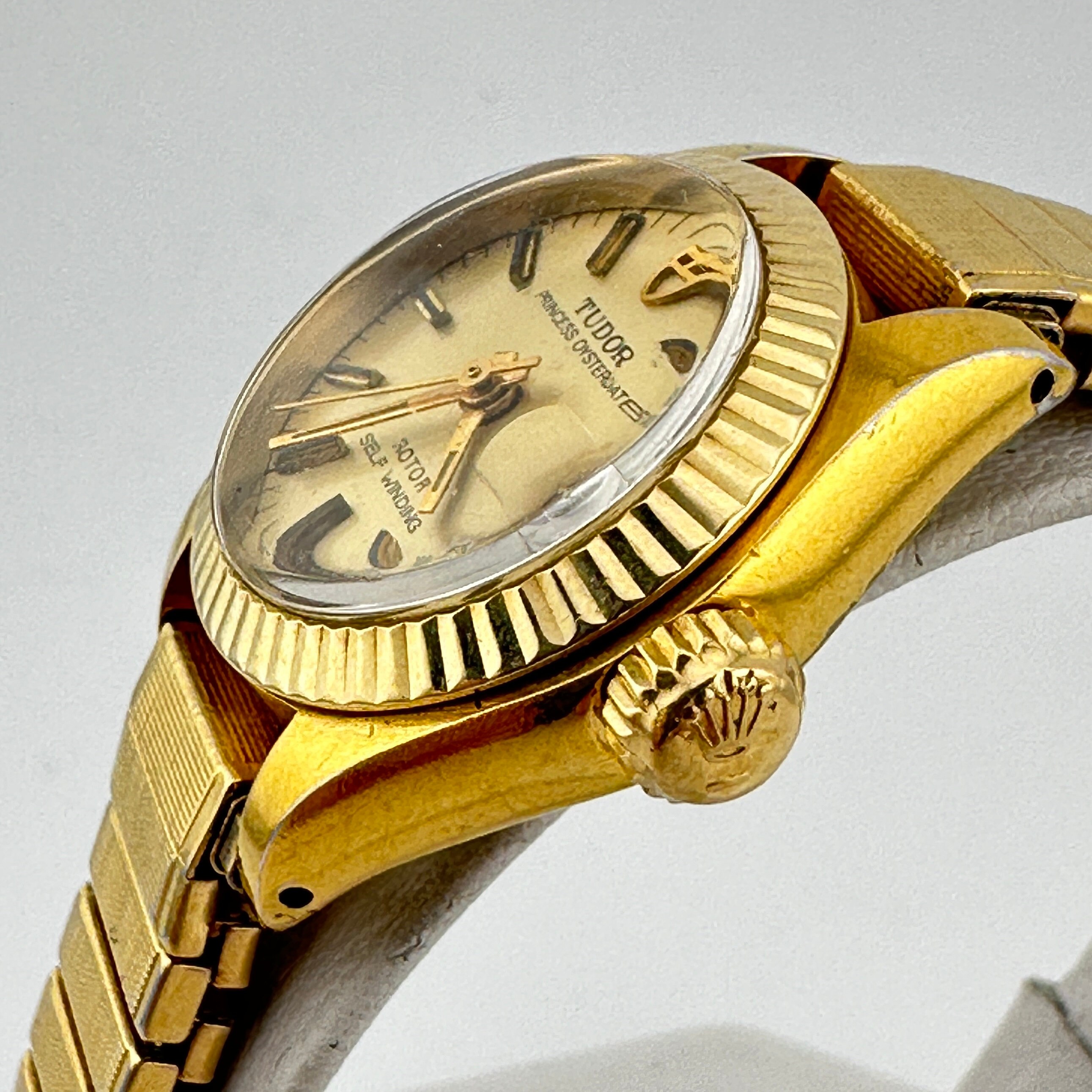 Vintage Tudor Princess Oysterdate Rotor Self Winding Ladies 