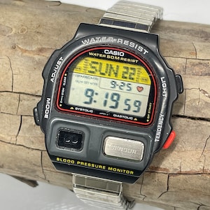 Casio BP-100 Blood Pressure Monitor Watch UK