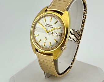 Bulova Accutron N4 Tuning Fork 2182 Watch for Men Etsy