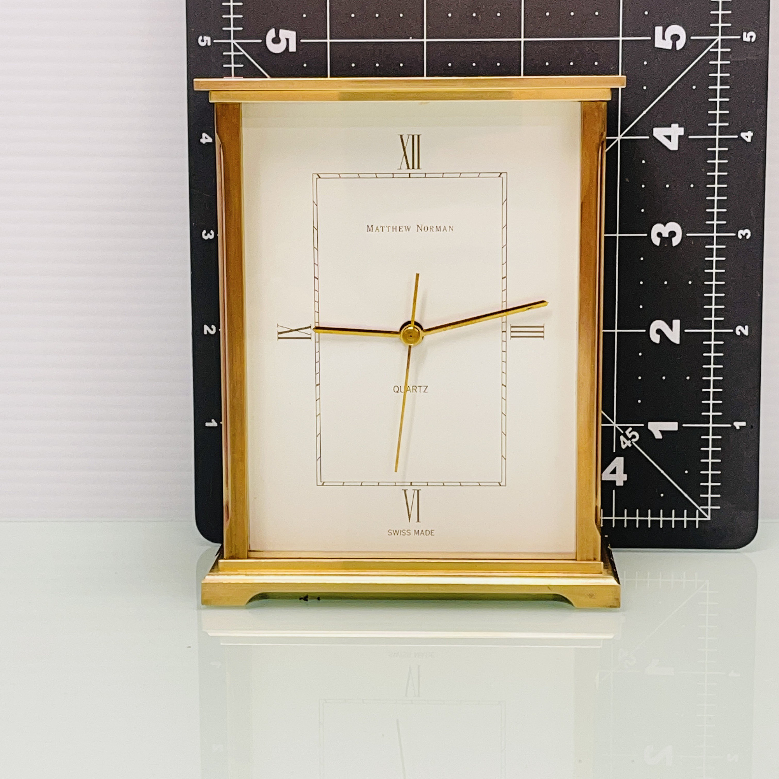 Modern Matthew Norman Swiss Carriage Clock - Etsy