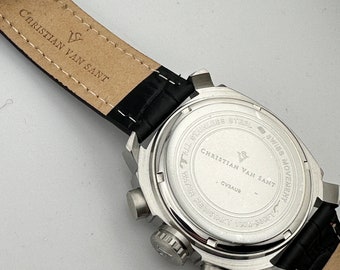 Christian Van Sant Red Grand Python 48mm Men's Chronograph Watch