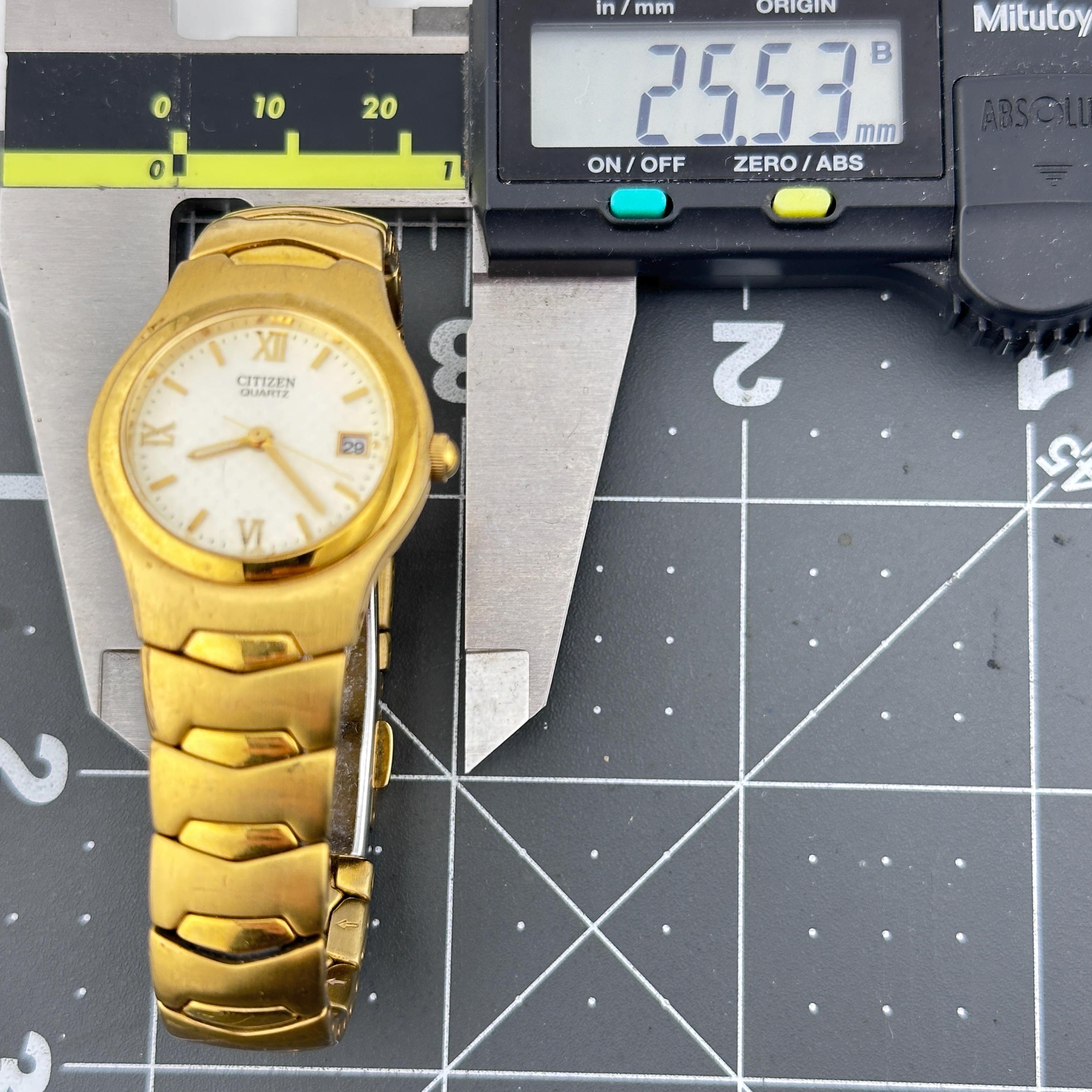 Citizen Quartz Gold 25mm Ladies Watch - Etsy