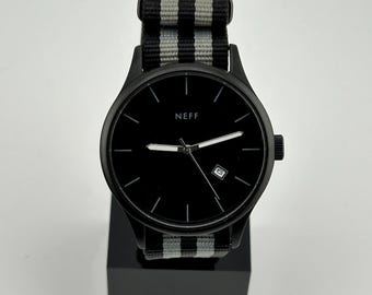 Neff Esteban Black 40mm Mens Quartz Watch