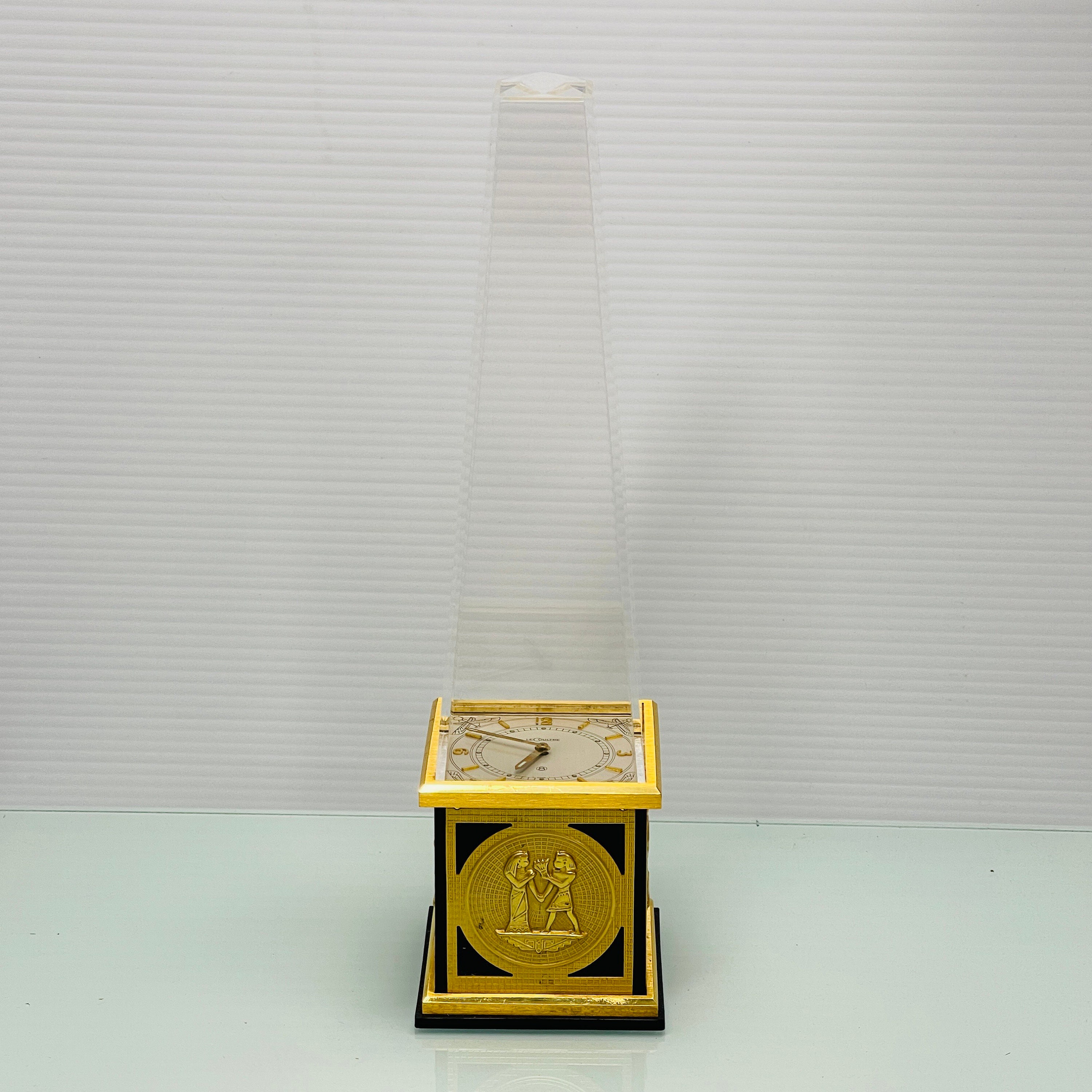 Jaeger Lecoultre Egyptian Revival Obelisque Mantle / Desk Clock - Etsy