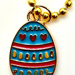 Easter Egg cup charm