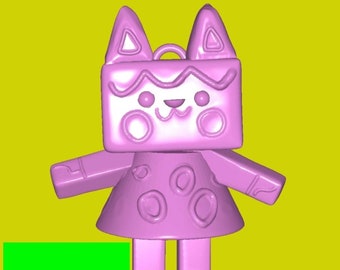 Miniatura 3D da Casa de Bonecas da Gabby | Arquivo STL (Download Digital)