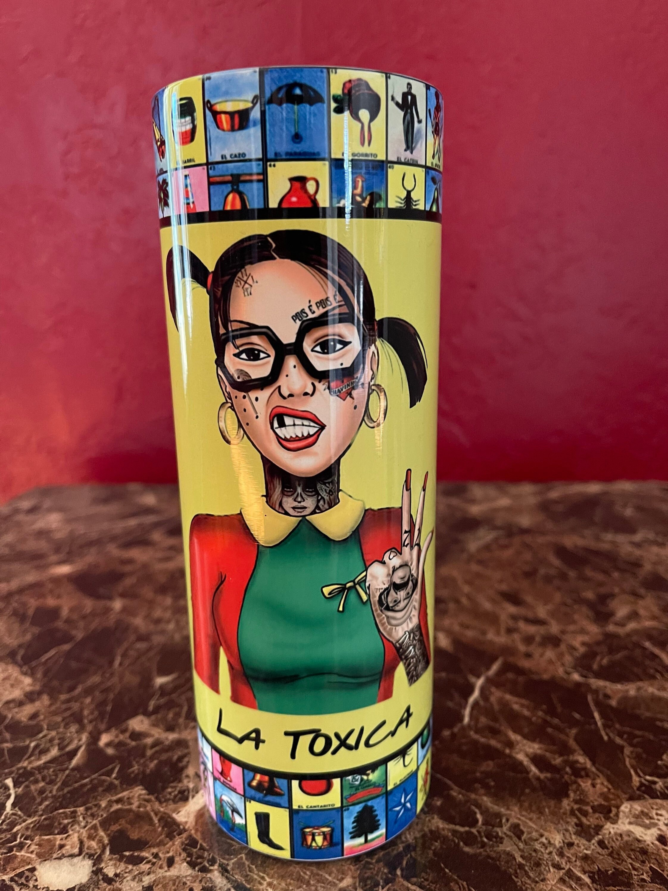 La Tóxica Lotería Tumbler - Etsy