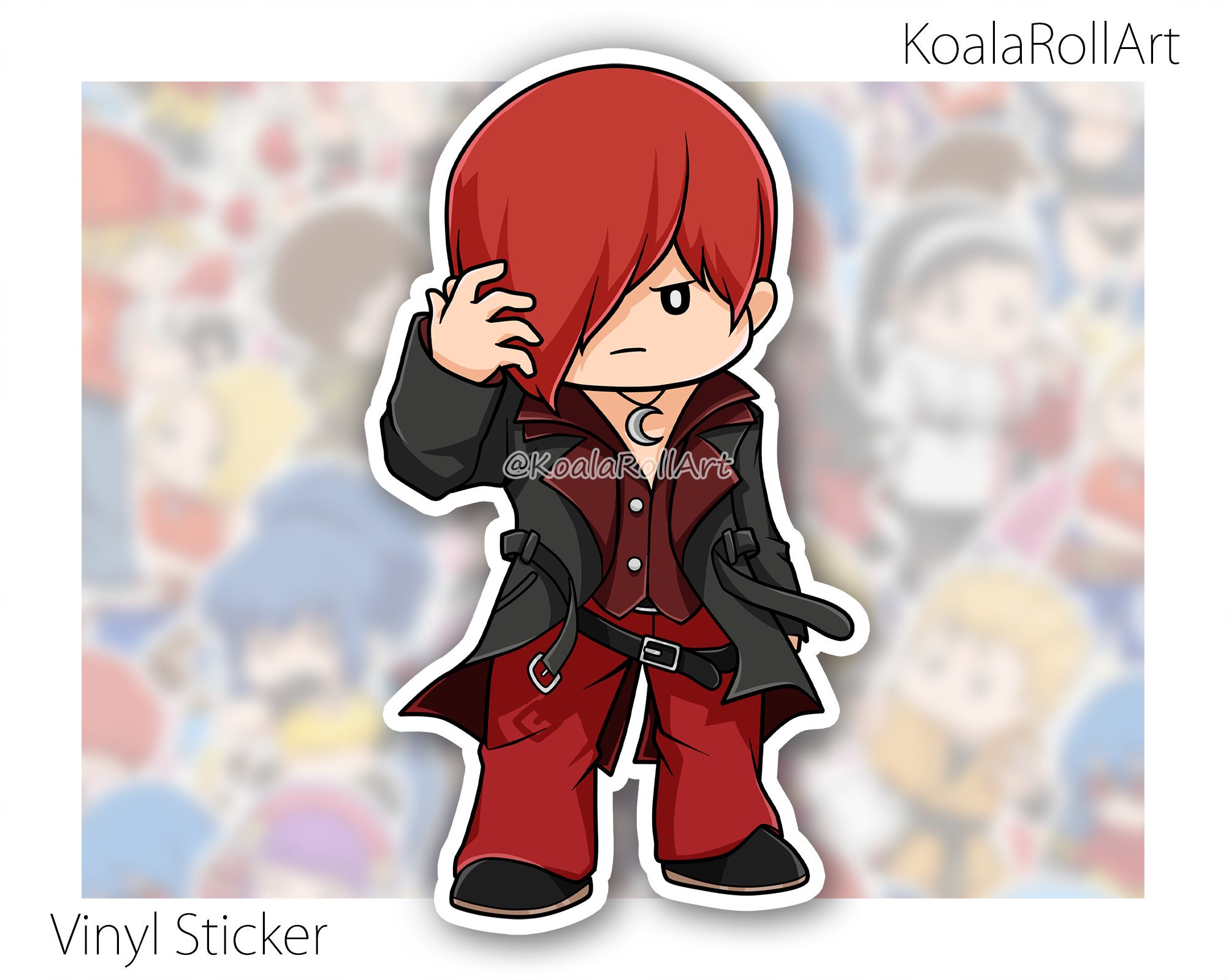 Iori Yagami - KOF - The King Of Fighters Greeting Card for Sale by KOF-Guy