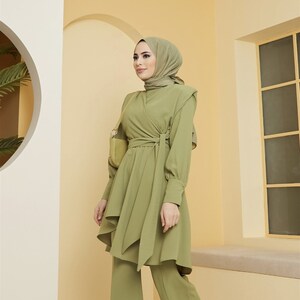 Abaya Maxi Dress for Muslim Woman 