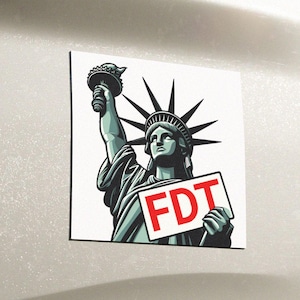 FDT Bumper Sticker: Liberal Activist Car Magnet